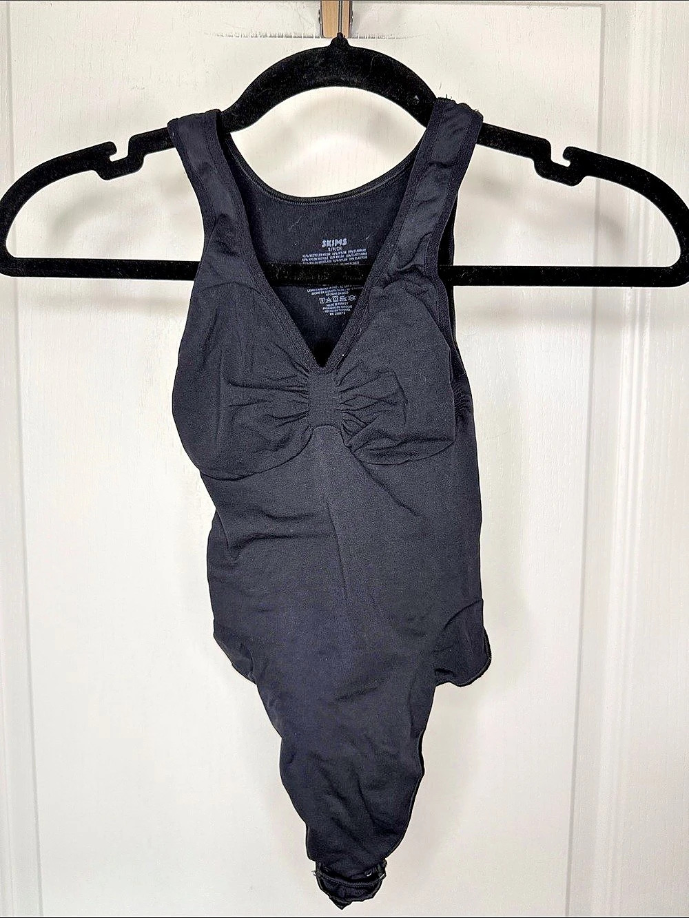 SKIMS Black Bodysuit Size Small NWOT